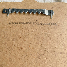 Load image into Gallery viewer, vintage home decor 80s mirrored bubblegum wall hanging