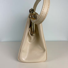 Load image into Gallery viewer, vintage home decor bone colored vintage handbag