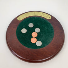 Load image into Gallery viewer, vintage home decor brass wood pocket change