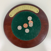 Load image into Gallery viewer, vintage home decor brass wood pocket change