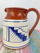 Load image into Gallery viewer, vintage home decor ceramic madrid pitcher