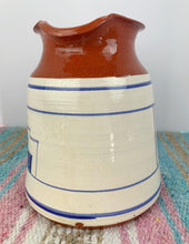 Load image into Gallery viewer, vintage home decor ceramic madrid pitcher