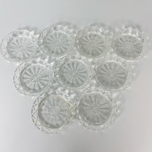 Load image into Gallery viewer, vintage home decor crystal coasters