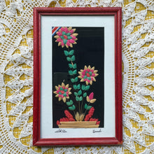 Load image into Gallery viewer, vintage home decor dried wheat art