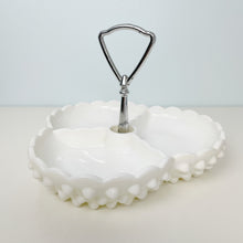 Load image into Gallery viewer, vintage home decor fenton milk glass catchall
