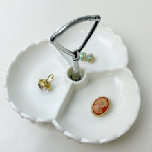 Load image into Gallery viewer, vintage home decor fenton milk glass catchall