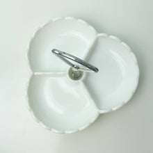 Load image into Gallery viewer, vintage home decor fenton milk glass catchall