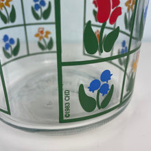 Load image into Gallery viewer, vintage home decor floral jar