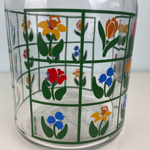 Load image into Gallery viewer, vintage home decor floral jar