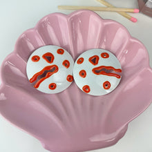 Load image into Gallery viewer, vintage home decor funky 80s earrings