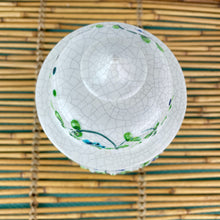 Load image into Gallery viewer, vintage home decor green and blue ginger jar