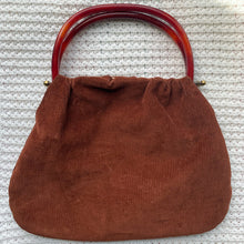 Load image into Gallery viewer, vintage home decor handmade handle handbag