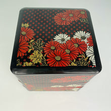 Load image into Gallery viewer, vintage home decor lacquered three tiered box