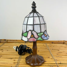 Load image into Gallery viewer, vintage home decor mini tiffany style lamp