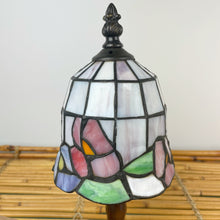 Load image into Gallery viewer, vintage home decor mini tiffany style lamp