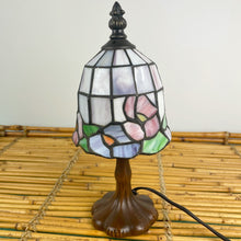 Load image into Gallery viewer, vintage home decor mini tiffany style lamp