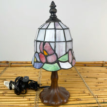 Load image into Gallery viewer, vintage home decor mini tiffany style lamp