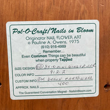 Load image into Gallery viewer, vintage home decor nail art wall hanging