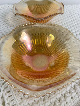 Load image into Gallery viewer, vintage home decor peach candy dish
