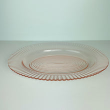 Load image into Gallery viewer, vintage home decor pink depression glass oval platter