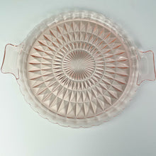 Load image into Gallery viewer, vintage home decor pink glass platter set