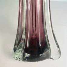 Load image into Gallery viewer, vintage home decor purple swung glass