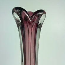 Load image into Gallery viewer, vintage home decor purple swung glass