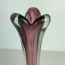 Load image into Gallery viewer, vintage home decor purple swung glass