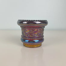 Load image into Gallery viewer, vintage home decor red carnival glass match holder