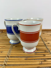 Load image into Gallery viewer, vintage home decor retro striped mugs