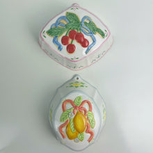 Load image into Gallery viewer, vintage home decor vintage kitchen lemons and cheeries wall hangings
