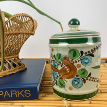 Load image into Gallery viewer, vintage home decor vintage mexican ceramic jar