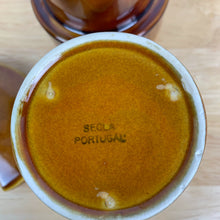 Load image into Gallery viewer, vintage home decor vintage secla portugal creamer sugar set