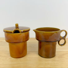 Load image into Gallery viewer, vintage home decor vintage secla portugal creamer sugar set