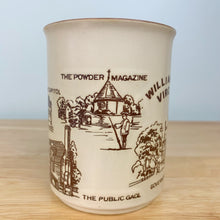 Load image into Gallery viewer, vintage home decor williamsburg mug