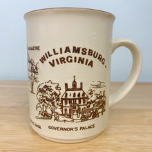 Load image into Gallery viewer, vintage home decor williamsburg mug