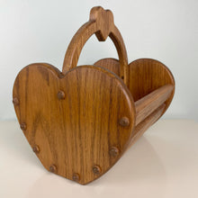 Load image into Gallery viewer, vintage home decor wooden basket