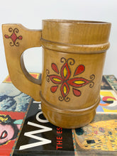 Load image into Gallery viewer, vintage home decor wooden mug