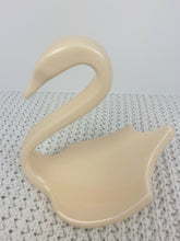 Load image into Gallery viewer, vintage home decor ceramic swan curiosity
