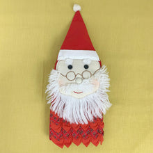 Load image into Gallery viewer, vintage home decor christmas santa mrs clause potholders
