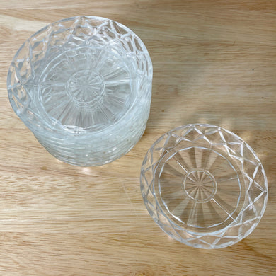 vintage home decor crystal coasters