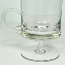 Load image into Gallery viewer, vintage home decor glass pedestal mugs
