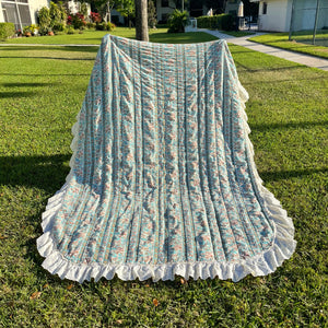 vintage home decor granny chic bedding set