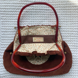 vintage home decor handmade handle handbag