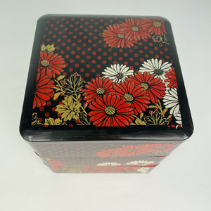 vintage home decor lacquered three tiered box