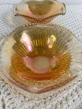 Load image into Gallery viewer, vintage home decor peach candy dish
