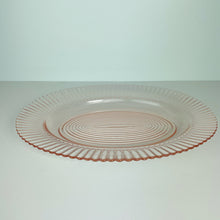 Load image into Gallery viewer, vintage home decor pink depression glass oval platter

