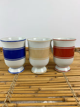 Load image into Gallery viewer, vintage home decor retro striped mugs
