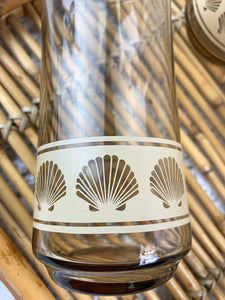 vintage home decor shell glassware