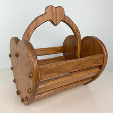 Load image into Gallery viewer, vintage home decor wooden basket
